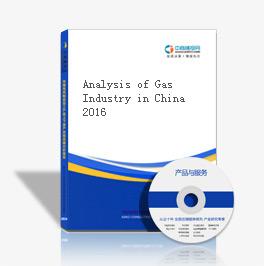 Analysis of Gas Industry in China 2016