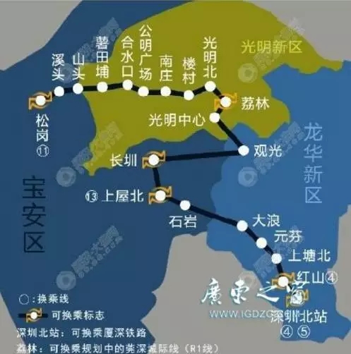 深圳地铁线路图高清大图高清版大地图