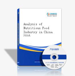 Analysis of Nutritious Food Industry in China 2016