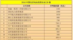 2016中国光伏电站投资企业排行榜TOP20