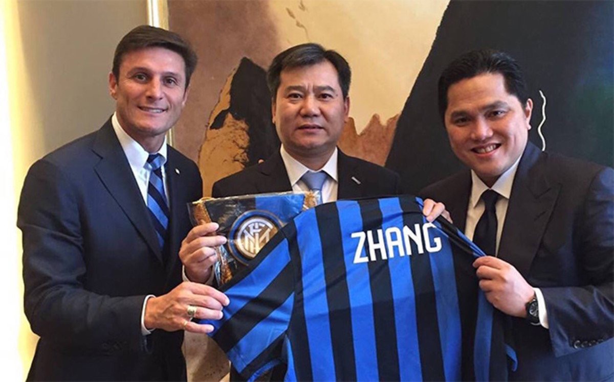 苏宁正式收购国米:2.7亿欧获70%股权