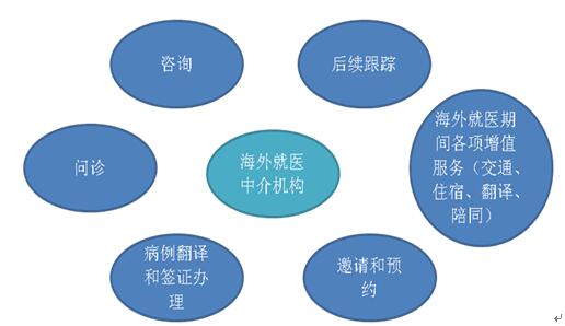 海外就医中介服务流程包括咨询、问诊等6个环