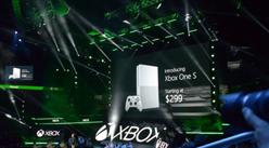 微软正式发布Xbox One S 体积缩小4成/内置电源299美元