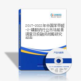 2019-2023年中國苯甲醛-2-磺酸鈉行業市場前景調查及投融資戰略研究報告