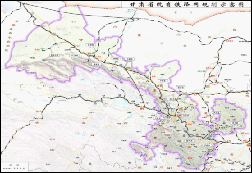 《甘肃省"十三五"铁路发展规划》:2020年14市州全通铁路(附全文)