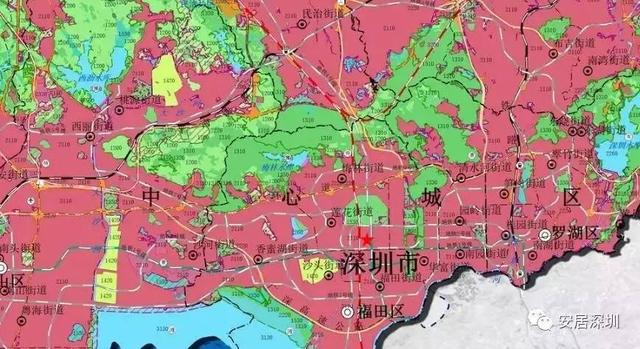 深圳土地总规划调整方案公示啦！你家附近要变样吗？