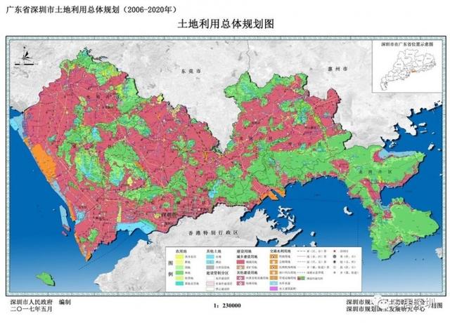 深圳土地总规划调整方案公示啦！你家附近要变样吗？