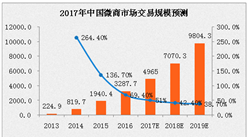 2017年中国微商市场预测：交易规模或将近5千亿