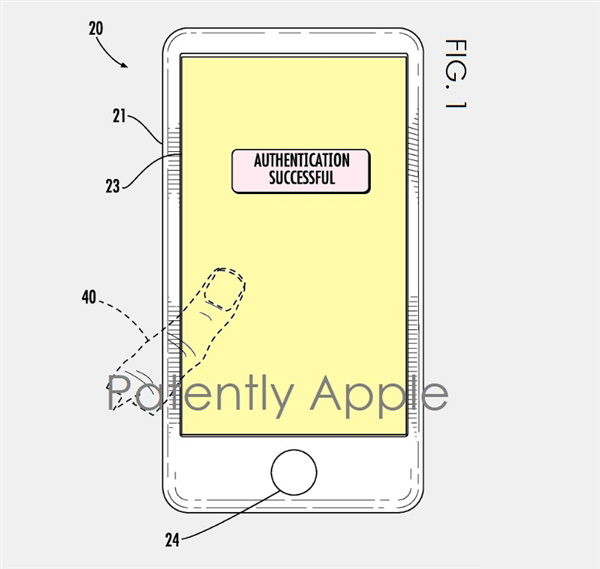 无边框+屏内指纹 新专利iPhone8外形确定 