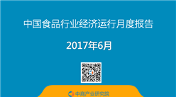 2017年1-6月中國食品行業(yè)經(jīng)濟(jì)運(yùn)行月度報(bào)告