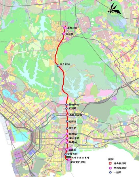 深圳5條地鐵線路獲批復 5年后全部建成通車