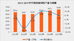 2017年中国肉禽饲料市场预测：肉禽饲料产量将近3000万吨