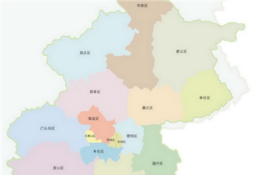 北京各區經濟人口地圖：朝陽區人口最多 海淀區GDP總值最高