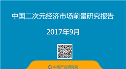 2017年中国二次元经济市场前景研究报告（简版）