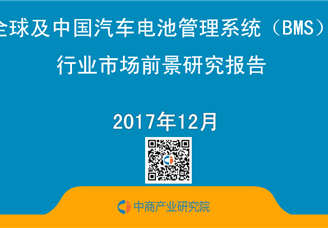 2017年全球及中国汽车电池管理系统（BMS）行业市场前景研究报告（简版）