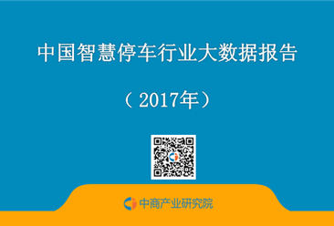 2017年中国智慧停车行业大数据报告（全文）