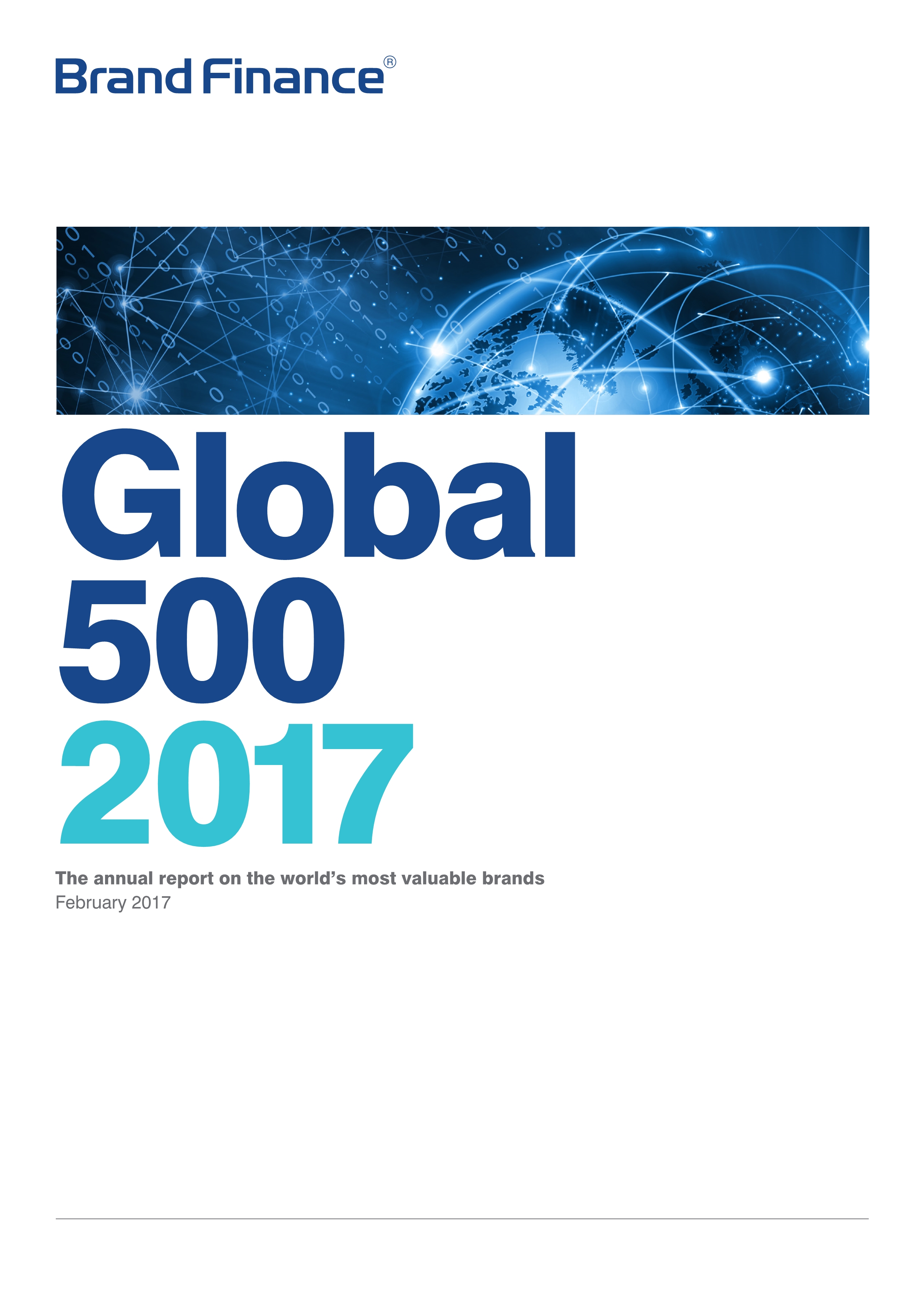 2017年全球品牌价值500强报告(全文)