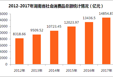 湖南省2017年消费品市场回顾及2018年发展趋势分析（附图表）