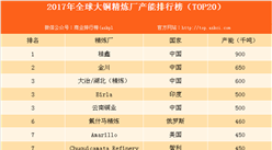 2017年全球大铜精炼厂产能排行榜：桂鑫大铜精炼厂产能全球第一（附榜单）