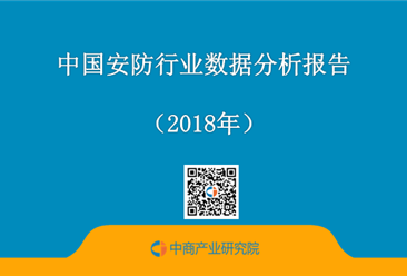 2018年中国安防行业数据分析报告（全文）