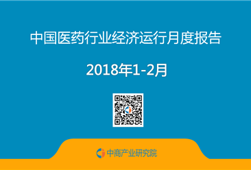 2018年1-2月中国医药行业经济运行月度报告（全文）