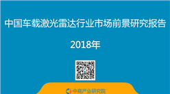 2018年中國車載激光雷達行業市場前景研究報告（全文）
