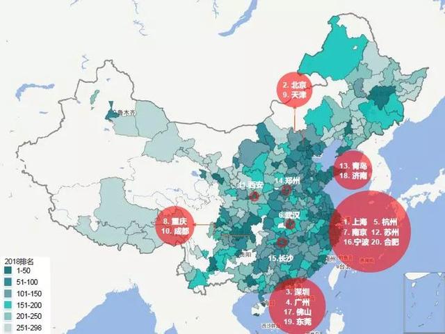 2018房地产开发投资吸引力排行榜TOP50:南京