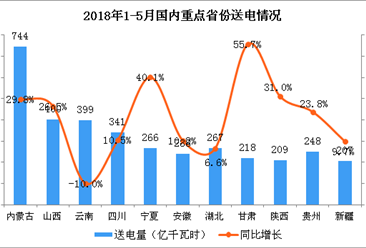 2018年1-5月中国电力工业运行情况分析（图表）