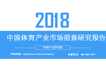 2018年中国体育产业市场前景研究报告（附全文）