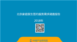 2018北京家庭医生签约服务需求调查报告（全文）