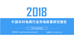 2018年中国农村电商行业市场前景研究报告（附全文）