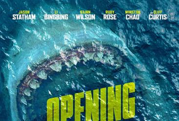 2018年8月北美电影周末票房排行榜：《巨齿鲨》首周4450万美元夺冠（8.10-8.12）