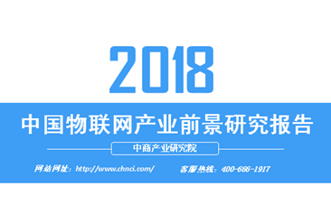 2018年中国物联网产业前景研究报告