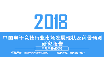 2018年中国电子竞技行业市场发展现状及前景预测研究报告