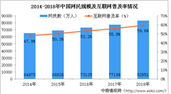 2018年中國網民總數達8.29億  全年新增網民5653萬