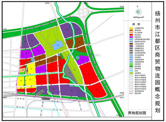 扬州市江都区商贸物流园案例图片