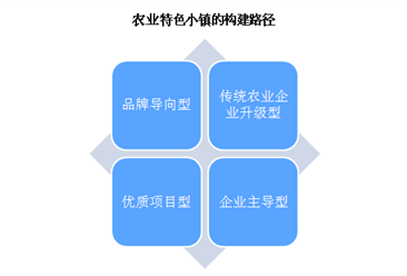农业特色小镇大有可为 农业特色小镇构建路径分析（图）
