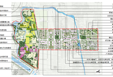 山东菏泽市郓城县郓州水浒旅游小镇项目案例