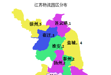 江苏物流园区汇总：无锡数量最多（附分布图）