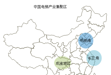中国电梯产业格局分析：长三角珠三角产业聚集效应明显（图）