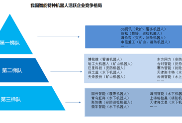2019年中国特种机器人市场竞争格局及规模预测（图）