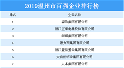 2019温州市百强企业排行榜
