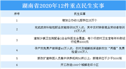 湖南省政府工作报告：2020年办好这12件重点民生实事