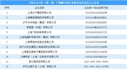 上海市2019年（第一批）产教融合型企业建设培育试点公示名单发布