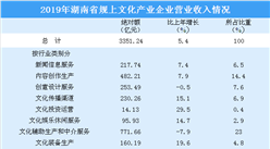 2019年湖南规上文化产业企业经营情况分析：七大行业营业收入实现增长（图）