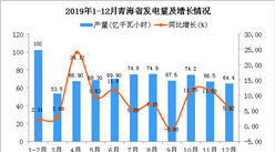2019年青海省發電量及增長情況分析