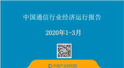 2020年1-3月中国通信行业经济运行月度报告（附全文）