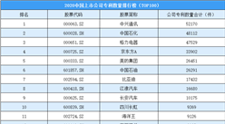 2020年中國上市公司研發專利數量排行榜（TOP100）