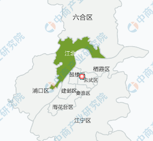 2020南京市智能网联汽车产业招商投资地图分析图