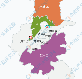 2020南京市智能制造装备产业招商投资地图分析图